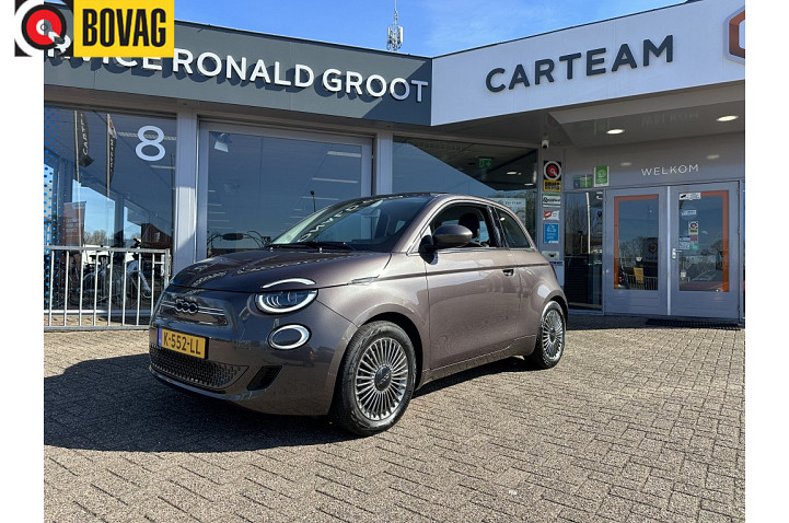 Fiat 500 (Verkocht) Electrisch SOH 92% Icon 42 kWh | CarPlay | Cruise | Airco | Winterpak. | PDC