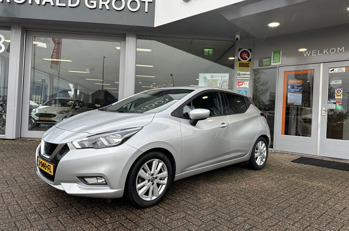 Nissan Micra (Verkocht) 1.0 IG-T N-Connecta | Airco | Cruise | Navi | DAB+